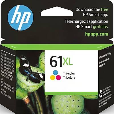 Hp 61xl High-Yield Tri-Color Ink Cartridge. Ch564wn