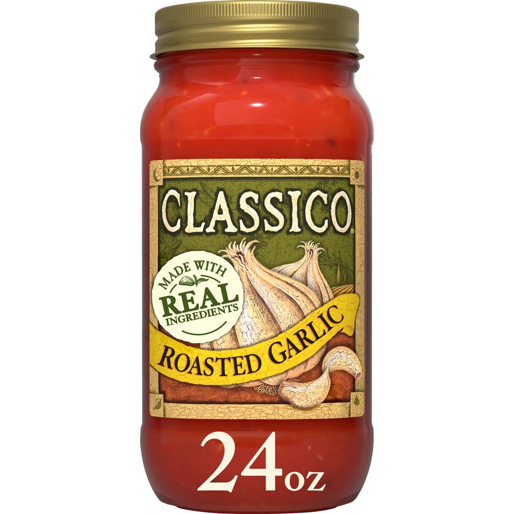 Classico Italian Roasted Garlic & Onion Pasta Sauce