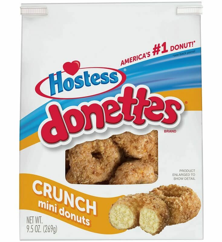 Hostess Crunch Donettes 9.5oz