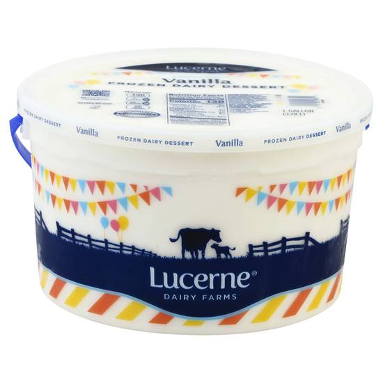 Lucerne Vanilla Frozen Dairy Dessert (1 gal)