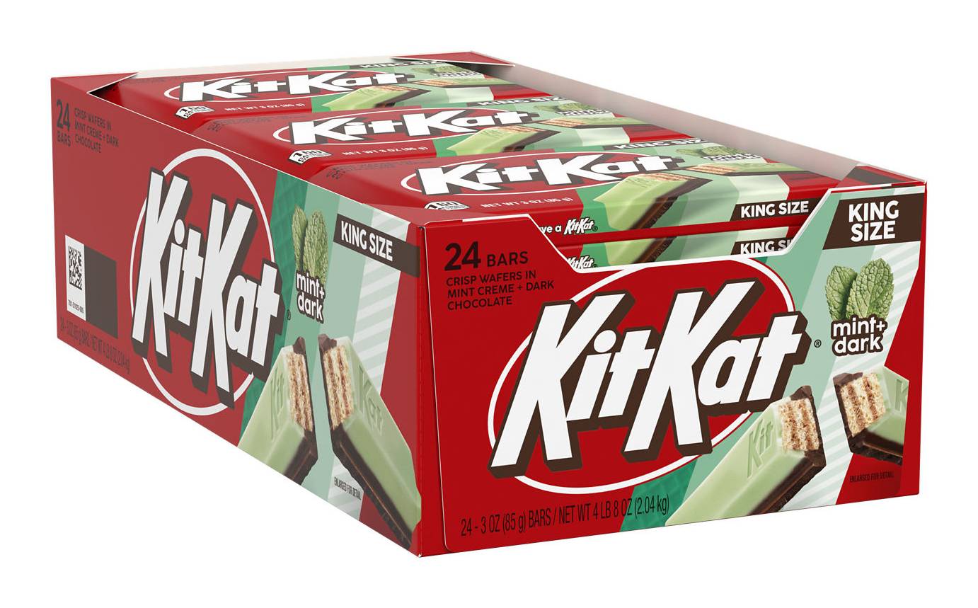 KitKat Mint+Dark Chocolate Crisp Wafers (3 oz)