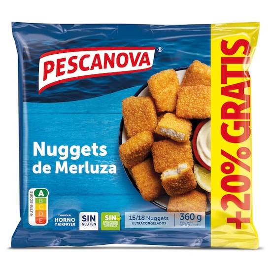 Nuggets de Merluza Pescanova Bolsa ((300 g))