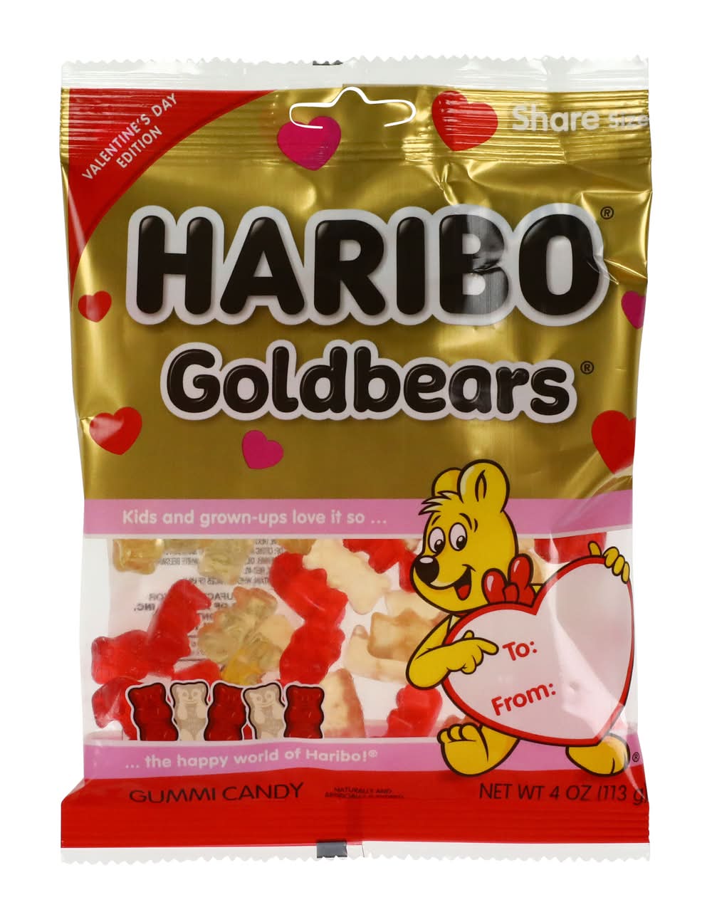 Haribo® Goldbears® Valentine Gummi Candy 4oz