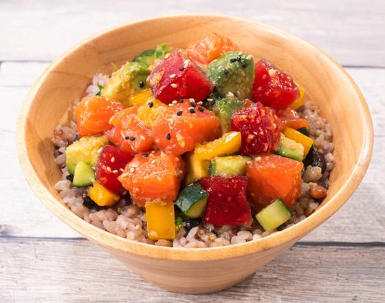 十五穀米のヘルシーポキ丼の店 Poke☆Poke 梅津南町店のデリバリー