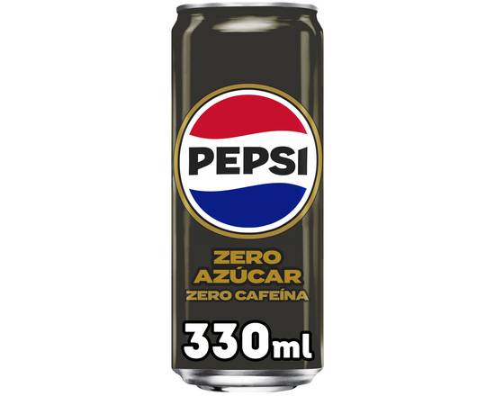 Pepsi Zero Azúcar Zero Cafeina