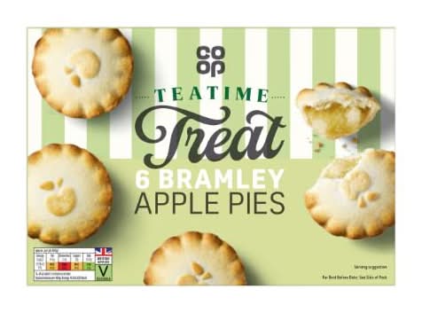 Co-op Apple Pies 6Pk