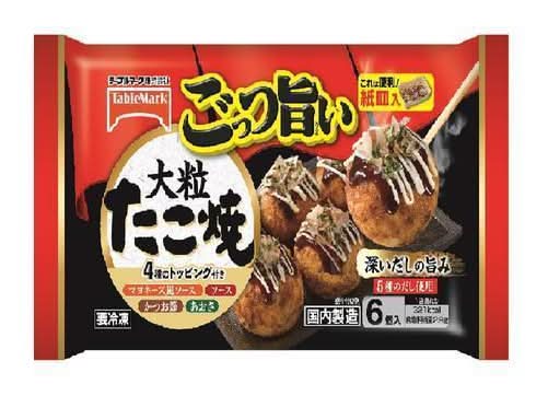 テーブルマーク ごっつ旨い大粒たこ焼 (6 入)