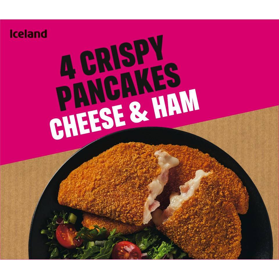 Iceland Crispy Pancakes Cheese and Ham