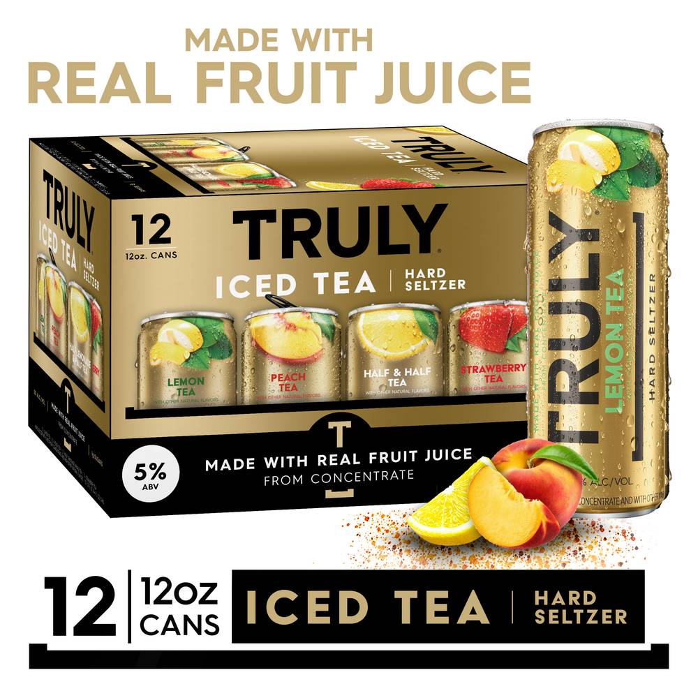 Truly Iced Tea Hard Seltzer Variety pack (12 x 12 fl oz)