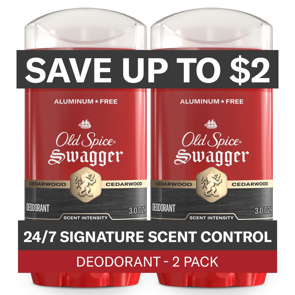 Old Spice Value pack Red Collection Swagger Deodorant (6 oz)