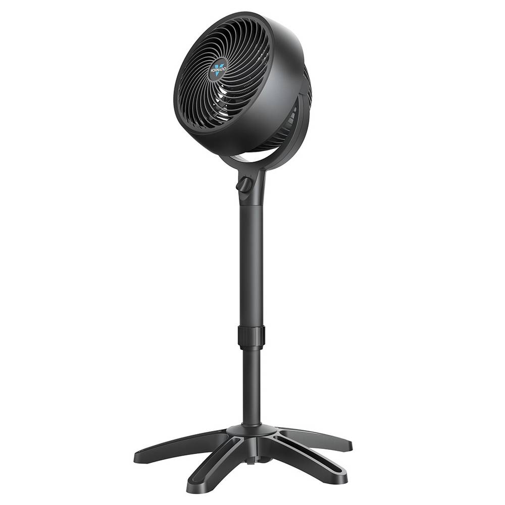 Vornado 9-in 120-Volt 3-Speed High Velocity Indoor Black Pedestal Fan | CR1-0226-06