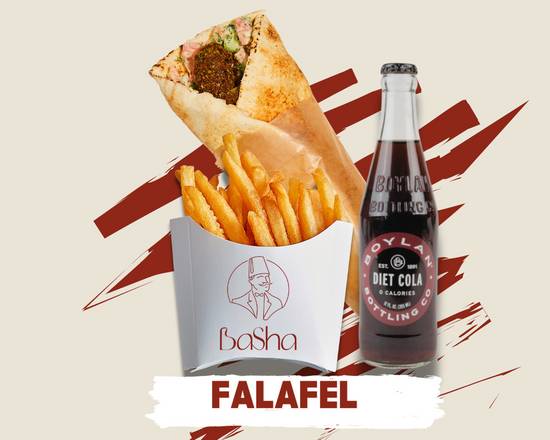 Falafel Sandwich Meal