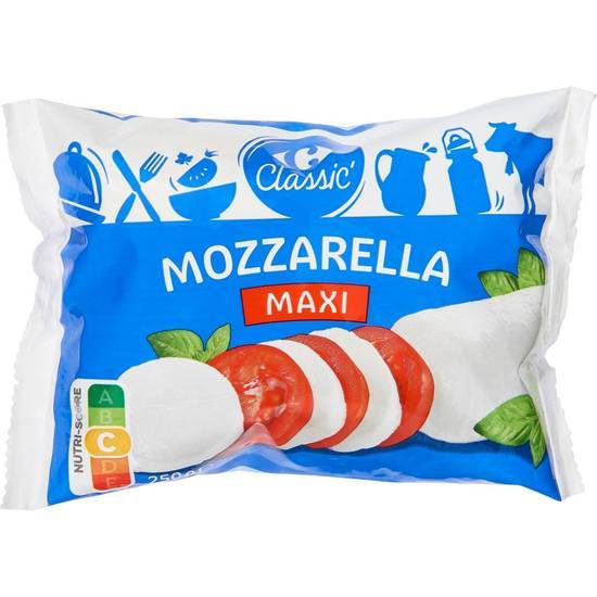 Carrefour Classic' - Mozzarella maxi (250g)