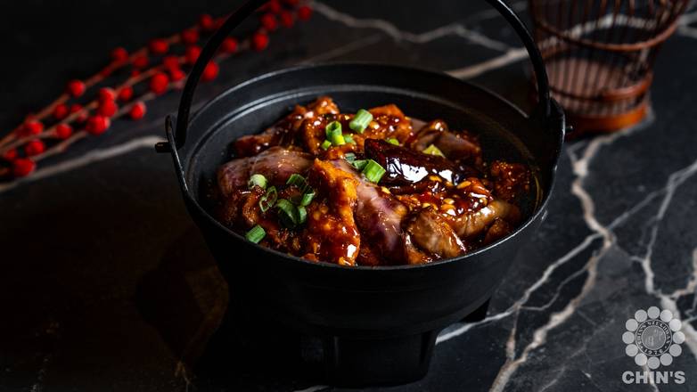 Szechwan Garlic Eggplant & Tofu