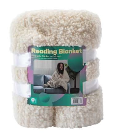 Reading Blanket 50inx60in Cream