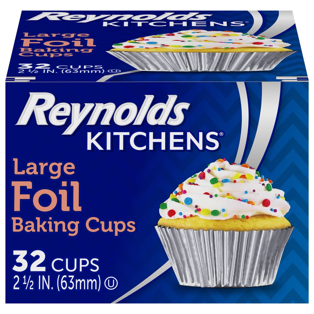 Reynolds Kitchens Foil 2-1/2 Inches Baking Cups