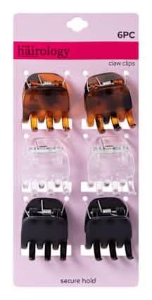 Claw Clips 6-Pack Tortoise/Multi