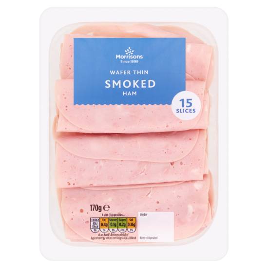 Morrisons Wafer Thin Smoked Ham
