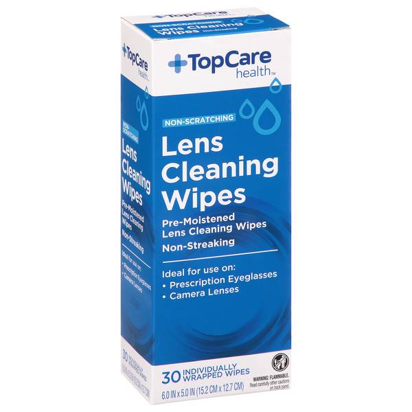 Topcare Lens Clean Wipes (30 ct)