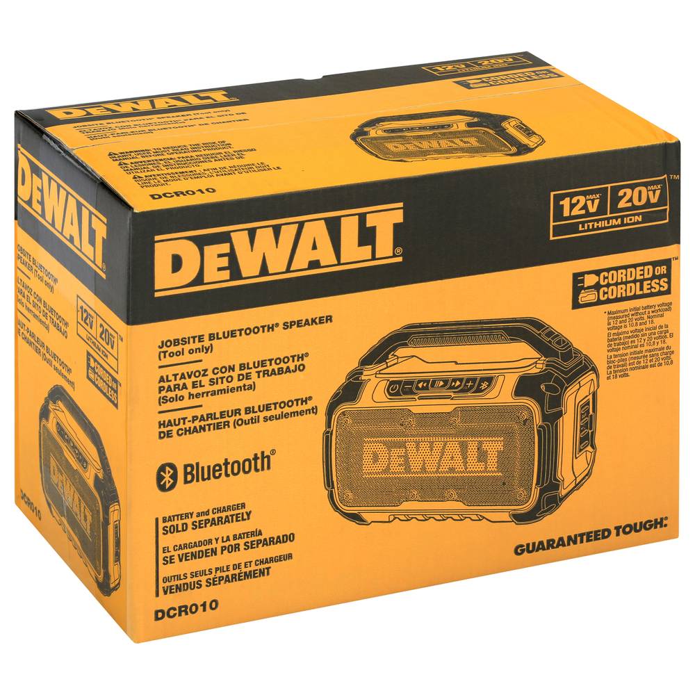 DeWalt Bluetooth Speaker