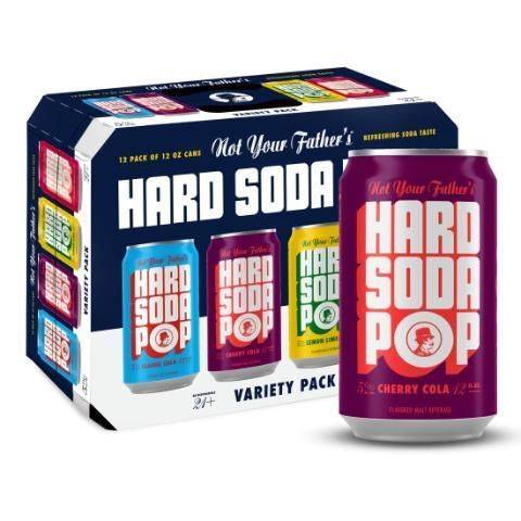 Not Your Father's Hard Soda Pop Variety pack (12 pack, 12 oz) (assorted)