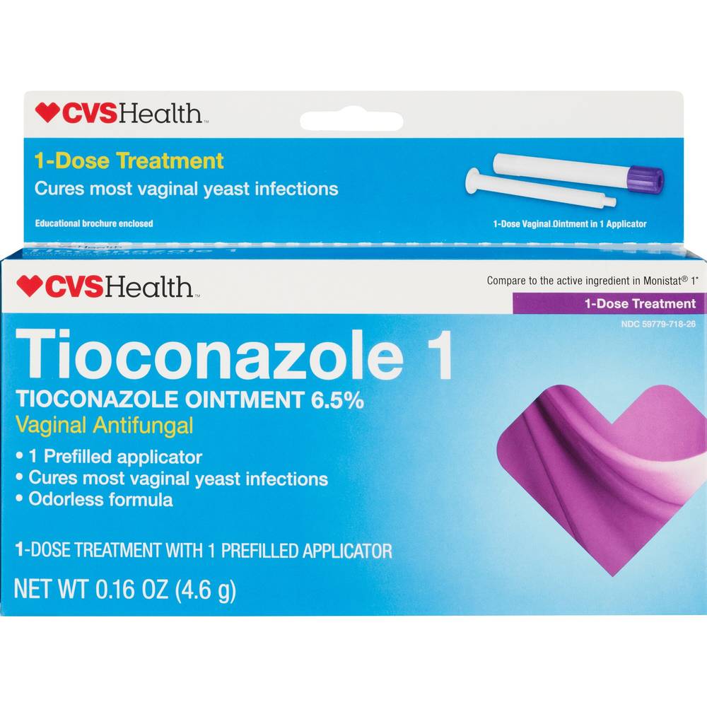 Cvs Health Tioconazole 1 Ointment, 0.16 Oz