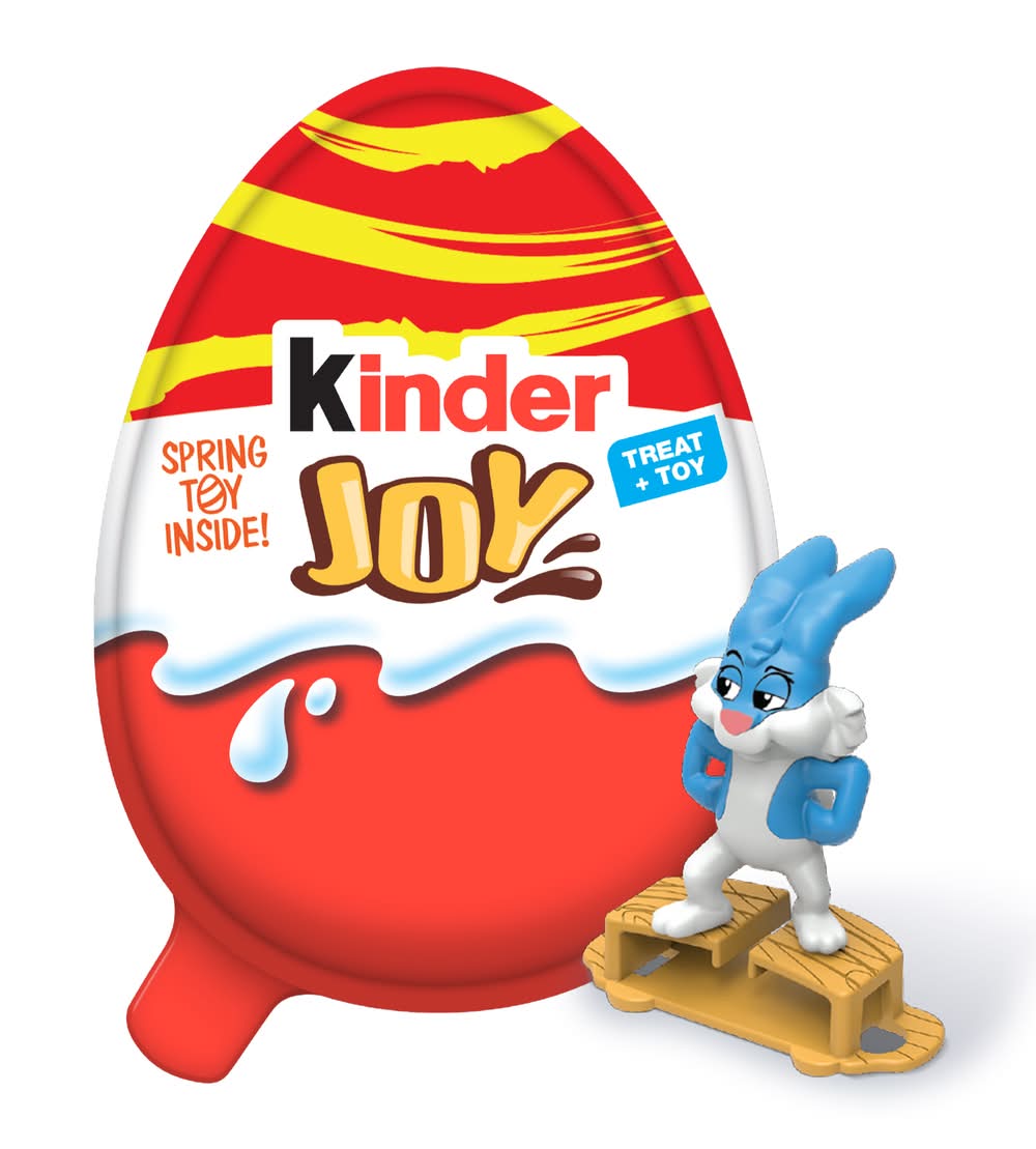 Kinder Joy Sweet Cream Topped With Cocoa Wafers Bites (0.7 oz)