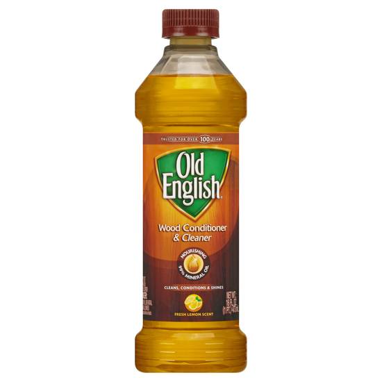 Old English Lemon Oil Scent Wood Conditioner & Cleaner