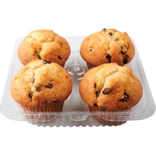 Sprouts Chocolate Chip Muffins 4 Pack