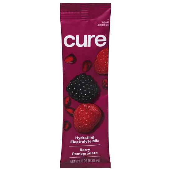 Cure Hydration Berry Pomegranate Hydrating Electrolyte Mix (0.29 oz)
