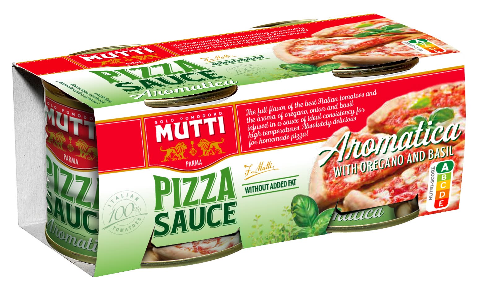 Mutti - Sauce pizza aromatisée (420g)