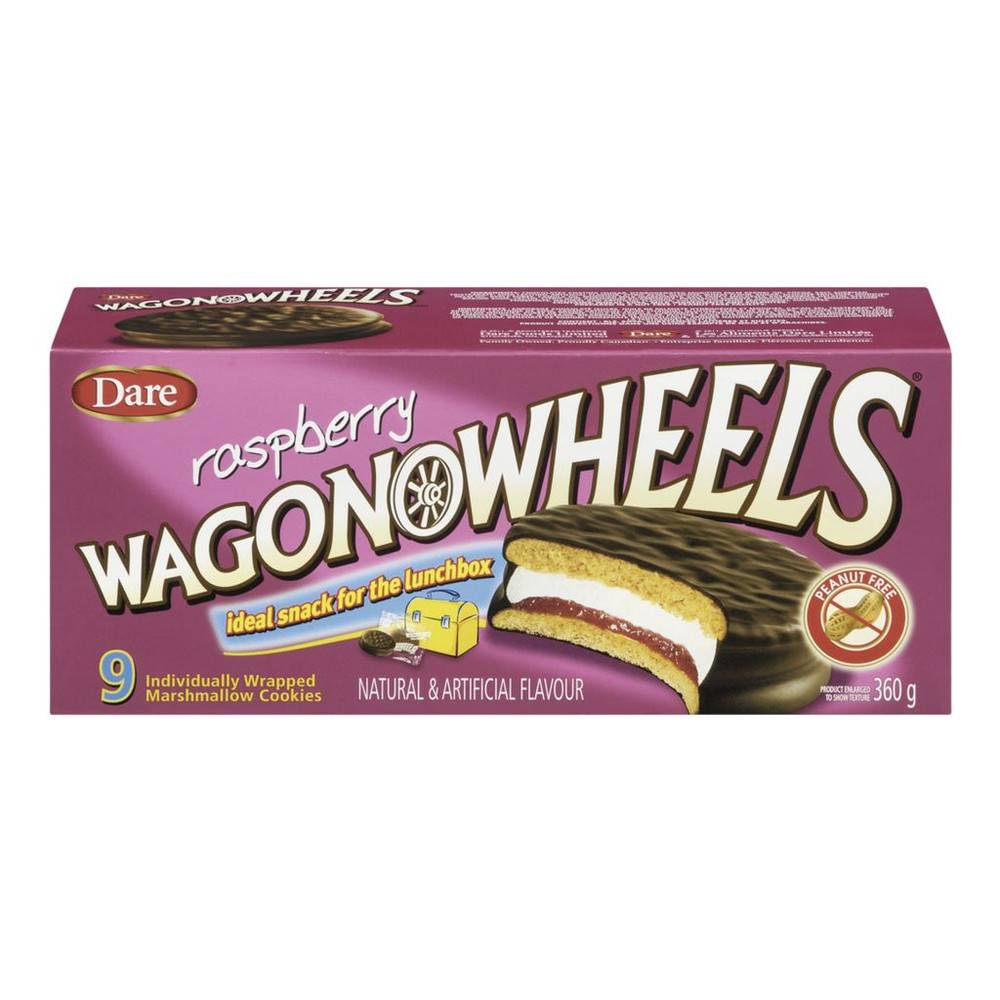 Wagon Wheels Dare Wagon Wheels, Raspberry (360 g)