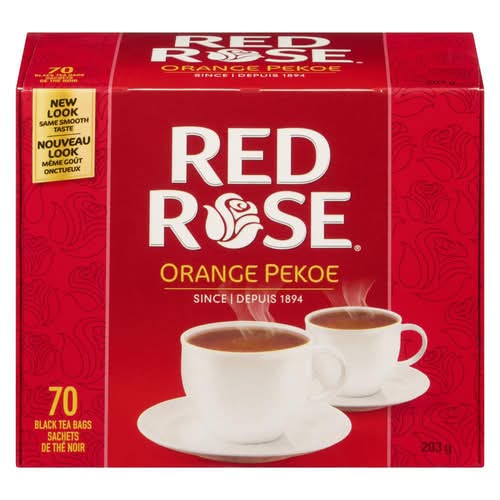 Red Rose Black Tea Bags, Orange Pekoe (203 g, 70 ct)