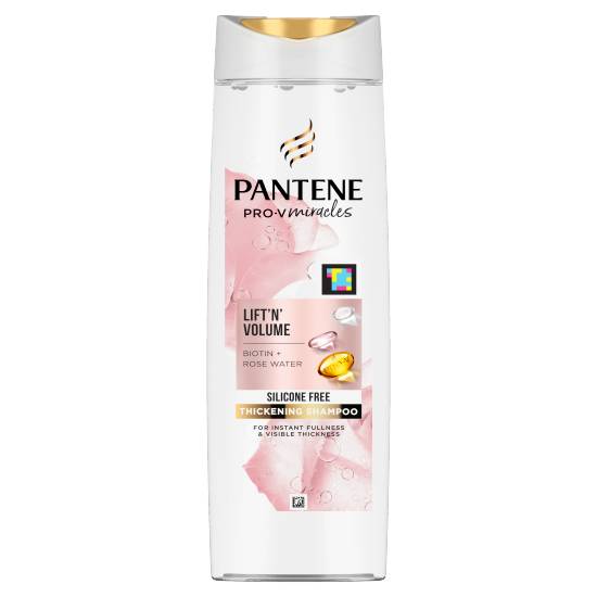 Pantene Pro-V Miracles Lift & Volume Shampoo, Biotin + Rose Water (400ml)