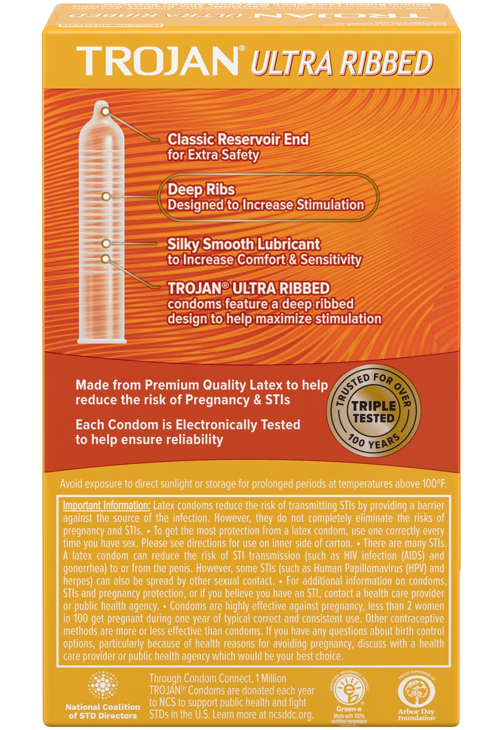 Trojan Ultra Ribbed Premium Lubricated Condoms Delivery Near Me | Order Online | Uber Eats Trojan Ultra Ribbed Premium Lubricated Condoms Delivery Near Me | Order Online | Uber Eats