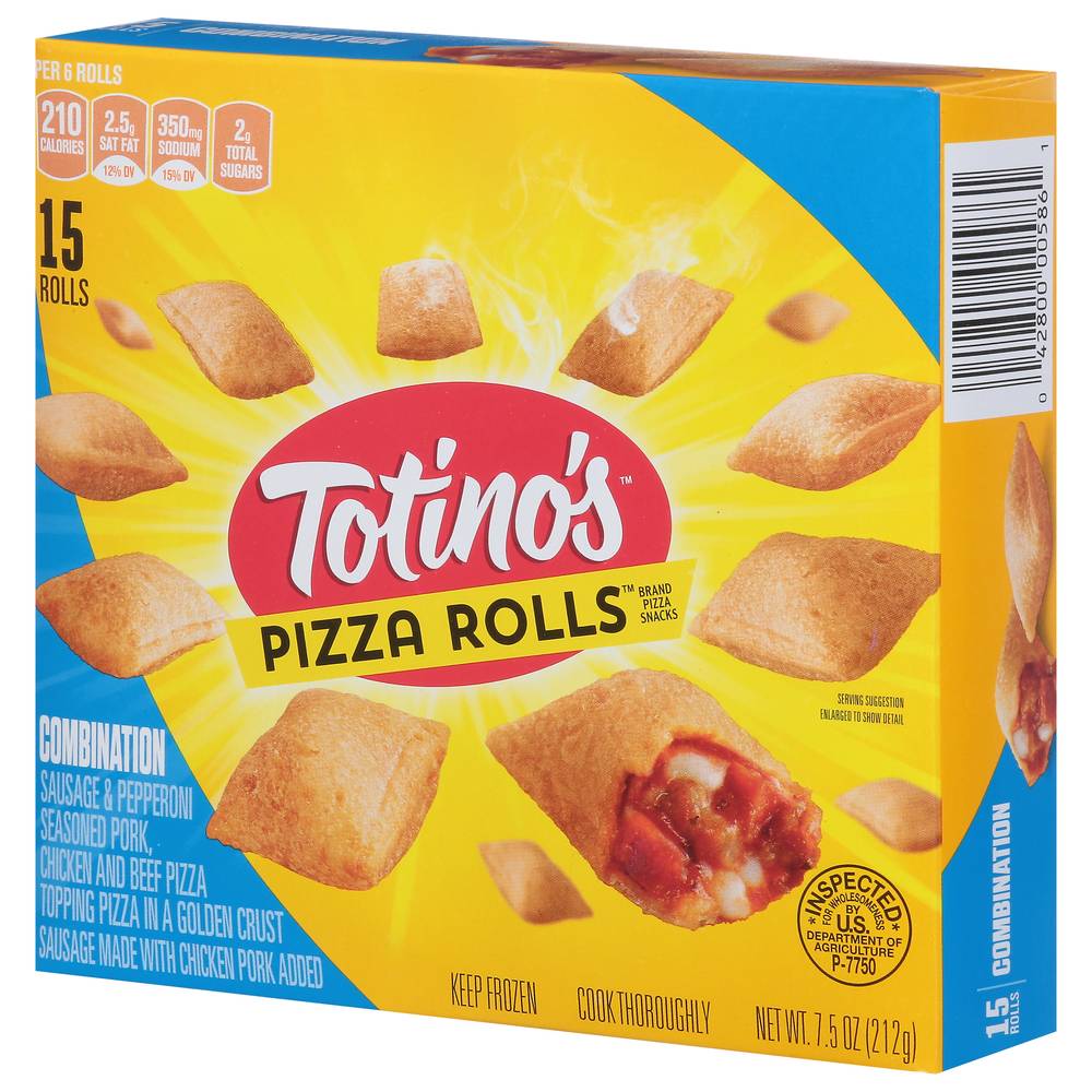 Totino's Pizza Rolls (sausage & pepperoni) (15 ct)