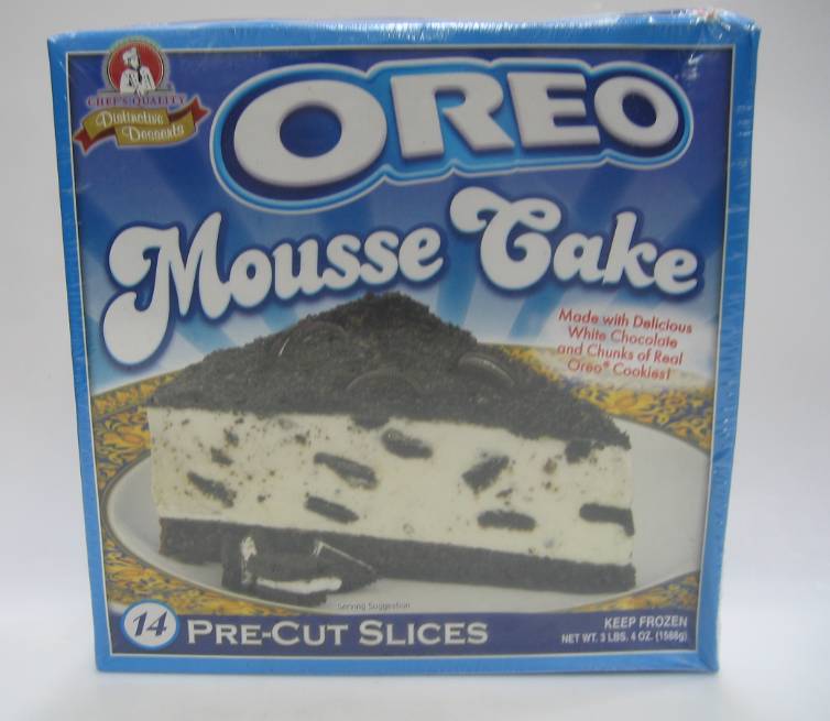 Frozen Chef's Quality - Oreo Mousse Cake - 14 slices