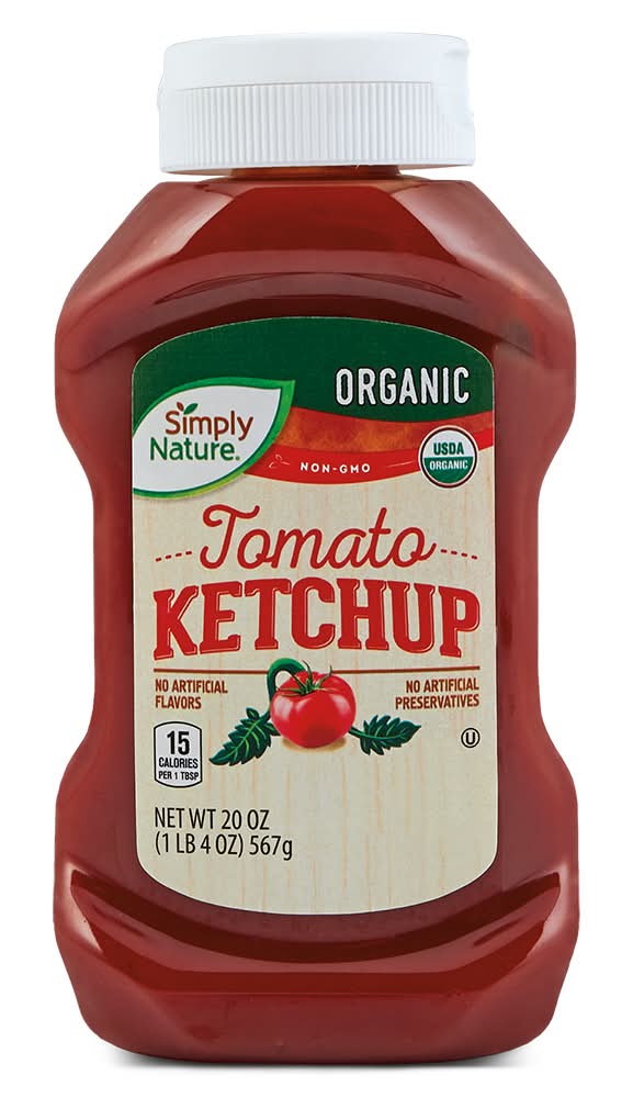 Simply Nature Organic Tomato Ketchup (20 oz)
