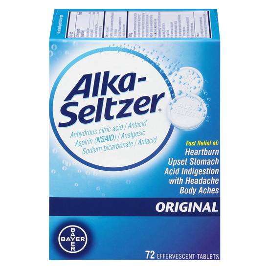 Alka Seltzer Original Tablets 72ct