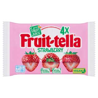 Fruit-Tella Strawberry 4 X 41g