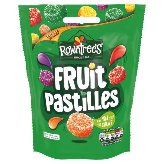 Rowntree Fruit Pastilles Pouch (150 G)