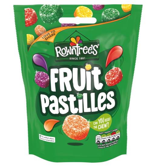 Rowntree Fruit Pastilles Pouch (150 G)
