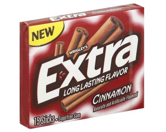 Extra Cinnamon Chewing Gum 15 Pieces