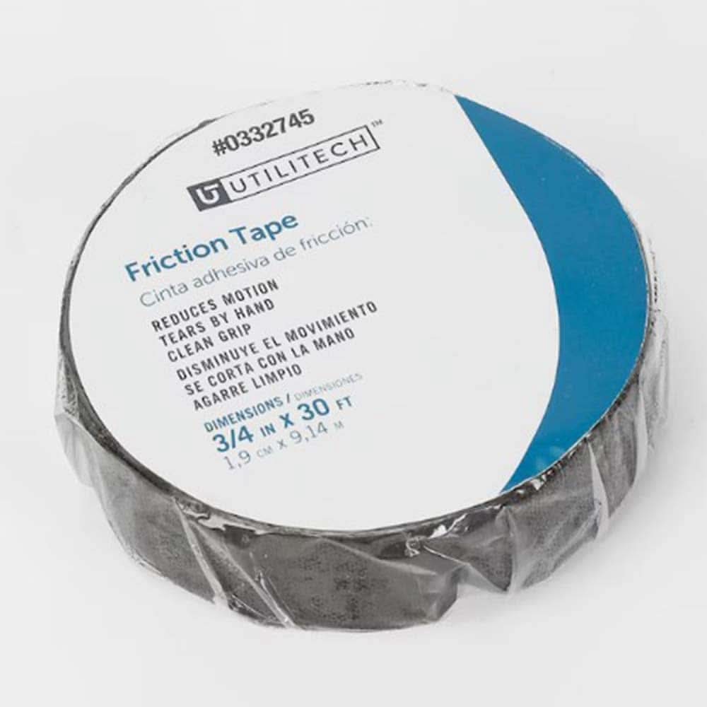 Utilitech 0.75-in x 30-ft Polyester Electrical Tape Black