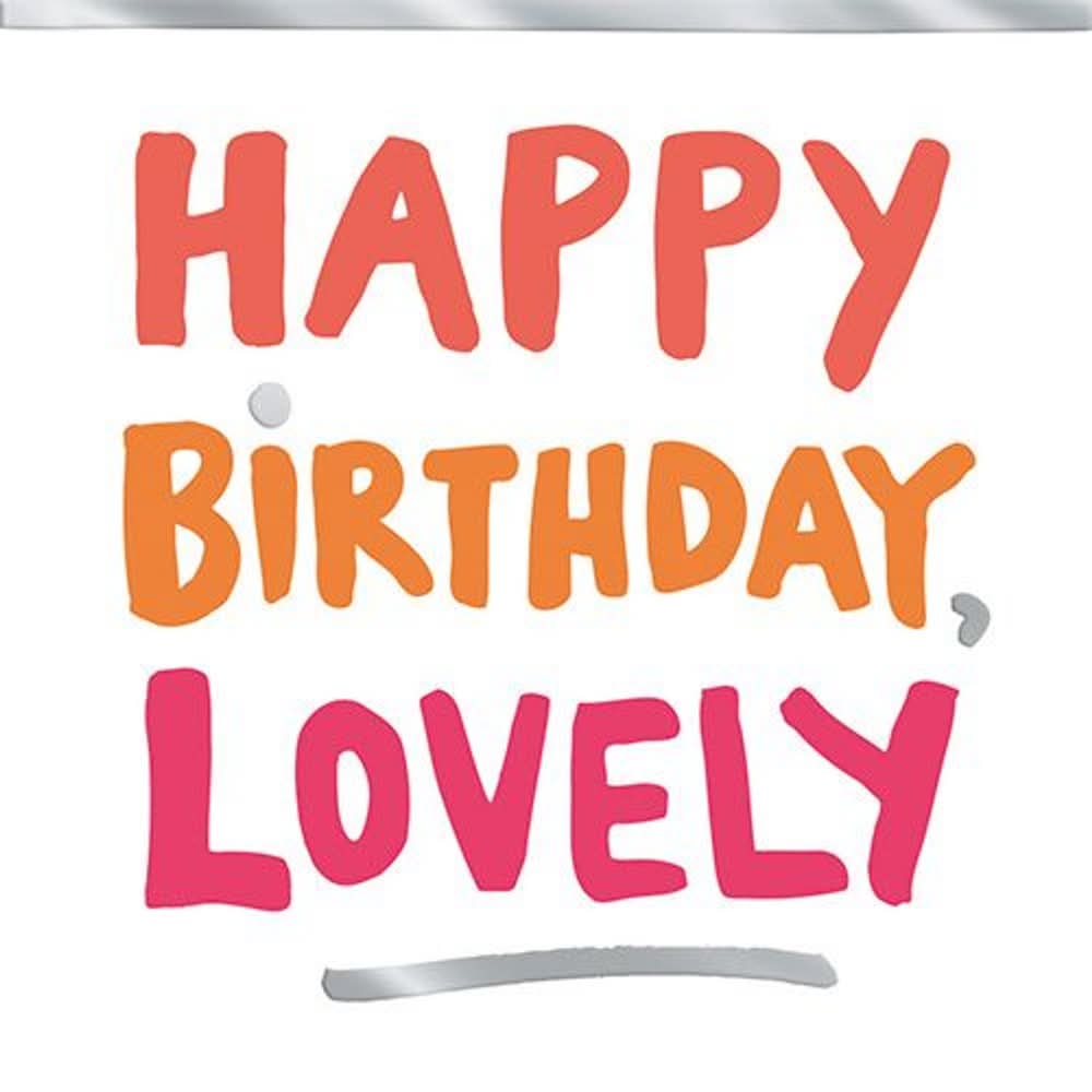 Happy Birthday Lovely Card