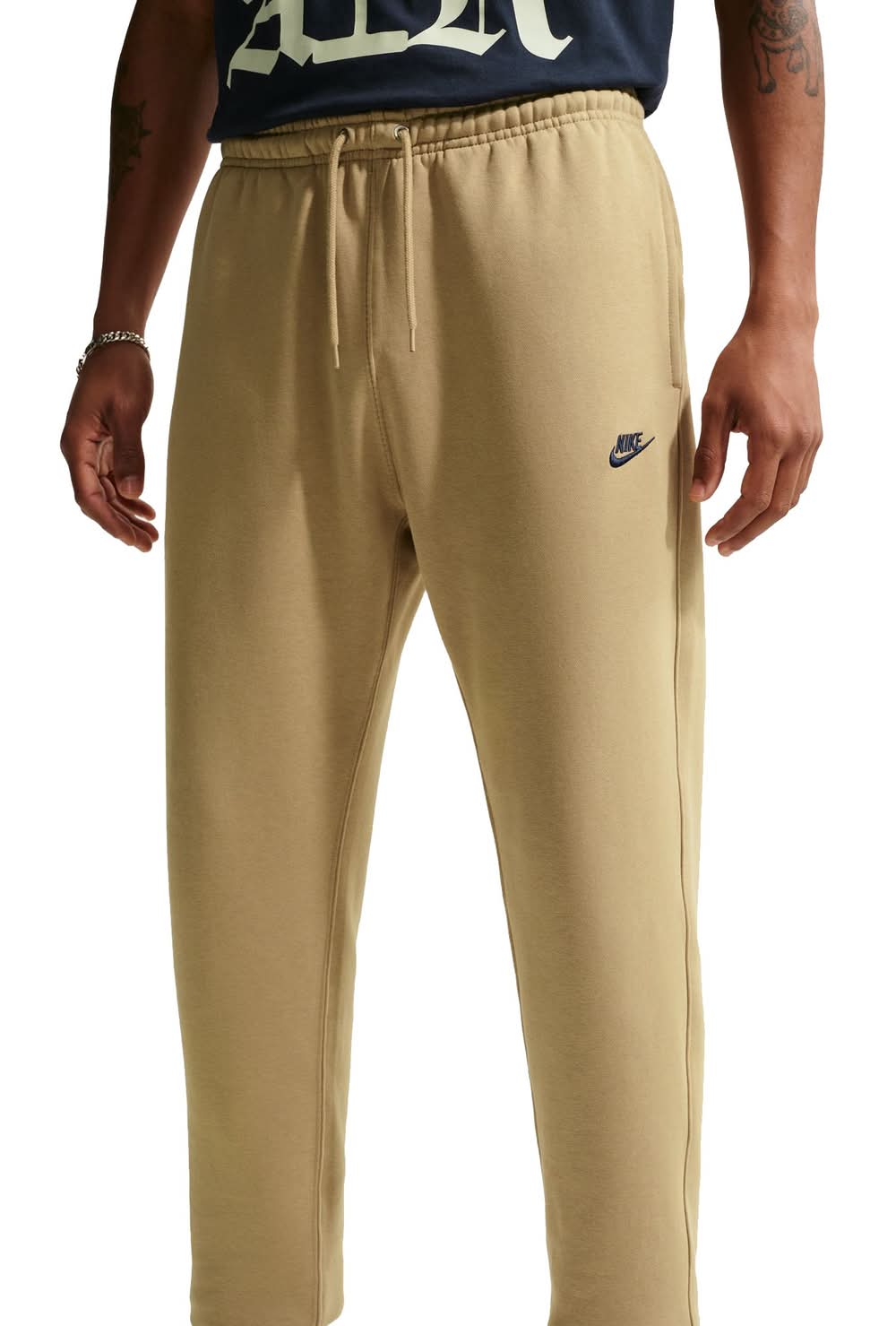 Nike Men's Club Fleece Joggers (Parachute Beige, S)