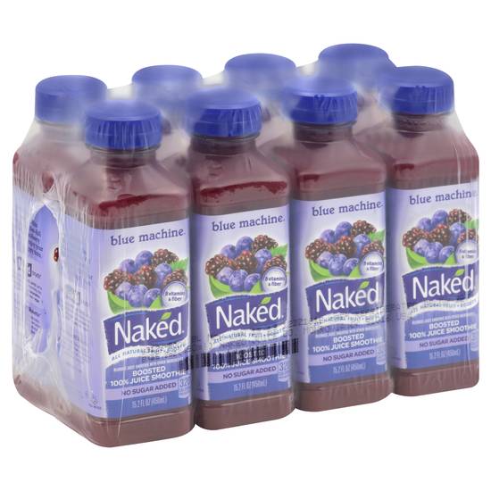 Naked Juice (15.2 fl oz) (blueberry-blackberry-banana-apple)