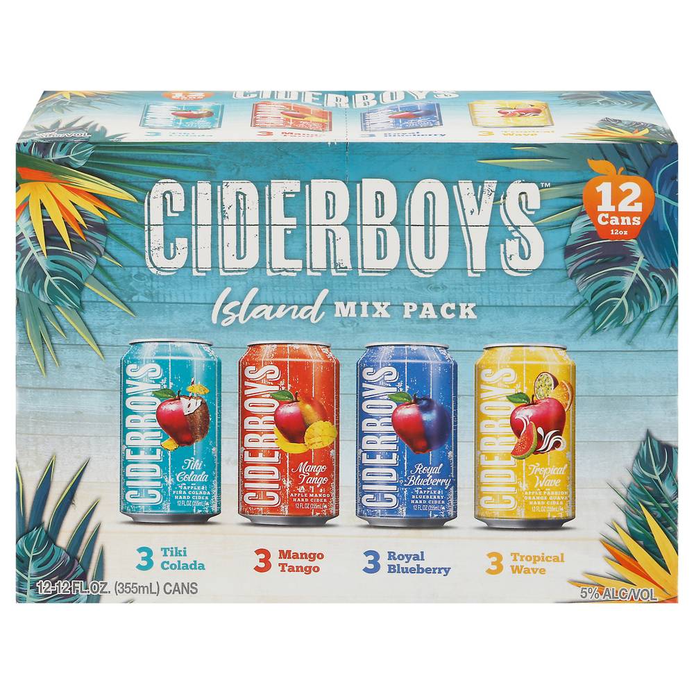 Ciderboys Variety pack Cider (12 x 12 fl oz)