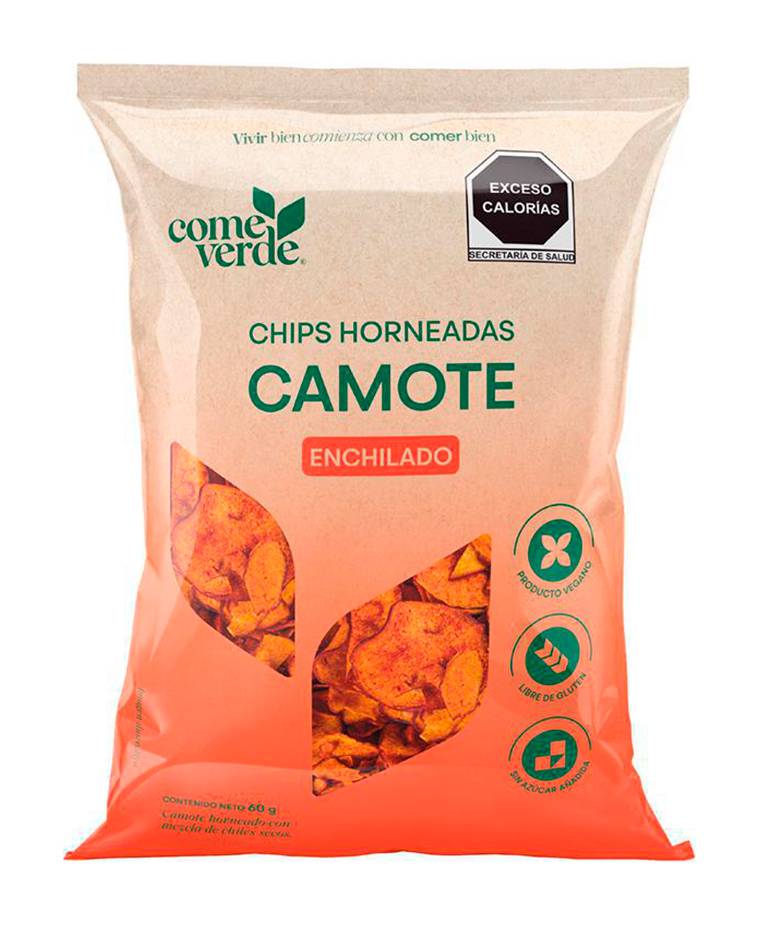 Come Verde · Camote enchilado (60 g)