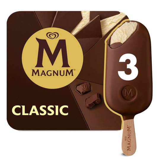 Magnum  Ice Cream Sticks Classic 3 x 100 ml